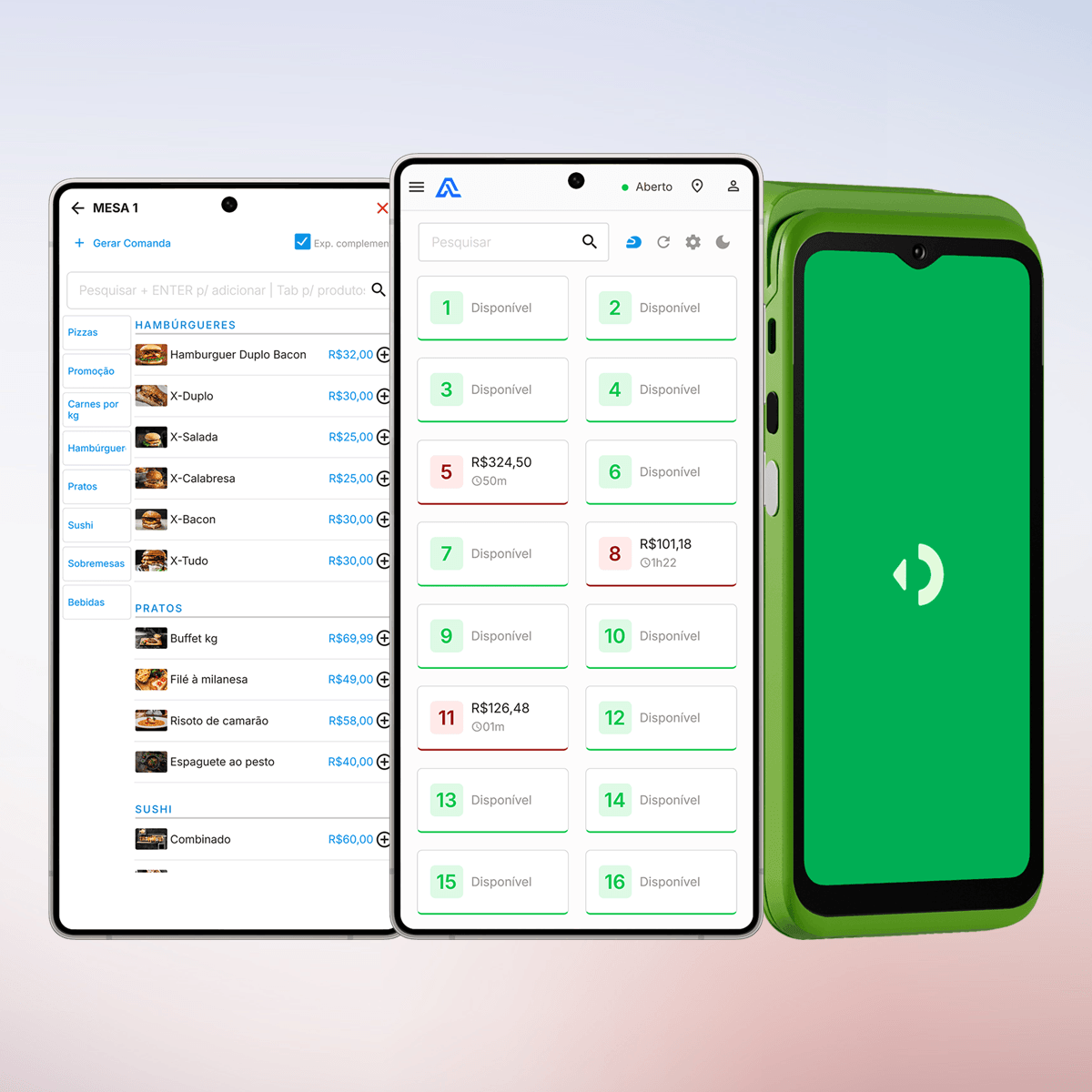 App para garçom